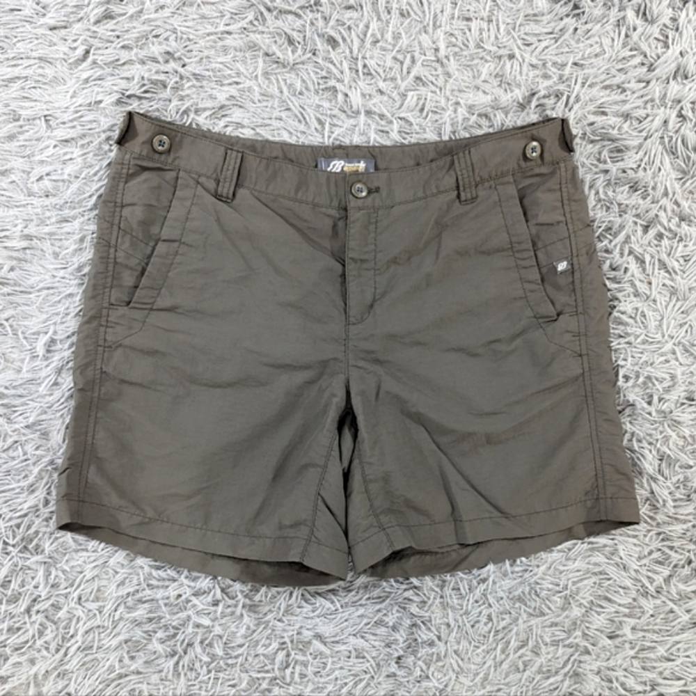 Eddie Bauer Olive Green Women’s Cargo-Style Shorts